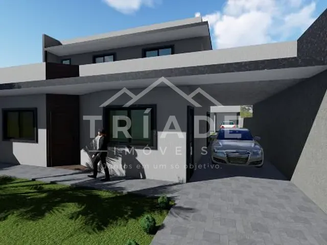 Sobrado 3 quartos e 1 banheiro, à venda, no bairro Cidade Industrial em Curitiba