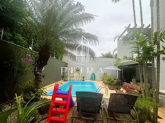 Sobrado com 455m² 5 quartos e 7 banheiros, à venda, no bairro Jardim da Colina em Americana