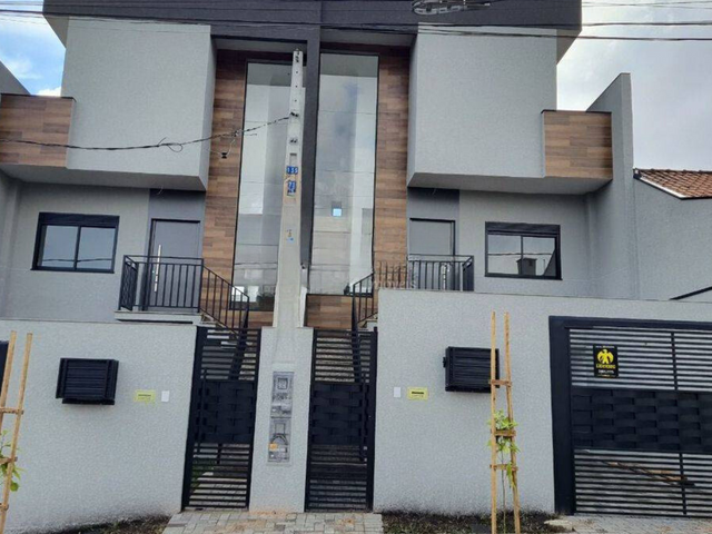 Foto do Sobrado - SOBRADO COM PISCINA ALTO PADRÃO EM SÃO JOSÉ DOS PINHAIS NO BAIRRO BONECA DO IGUAÇU LINDO! 3 dormitórios com 1 suite e acabamentos de alta qualidade. | IMOBILIÁRIA TRIHOUSES