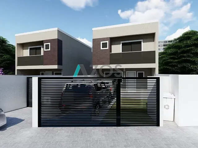 Sobrado com 117m² 3 quartos e 3 banheiros, à venda, no bairro Boa Vista em Curitiba