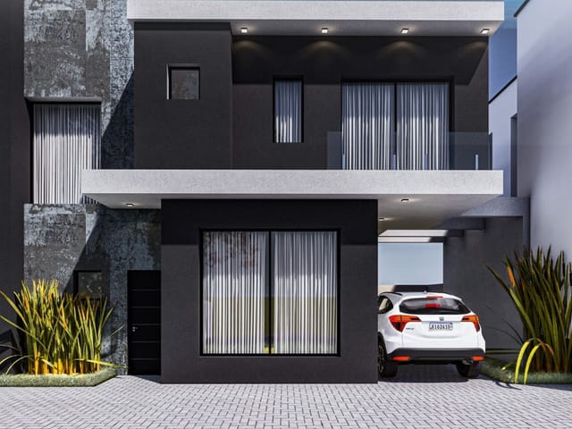 Sobrado com 105m² 3 quartos e 3 banheiros, à venda, no bairro Uberaba em Curitiba
