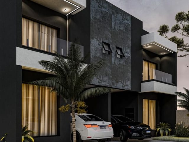 Sobrado com 105m² 3 quartos e 3 banheiros, à venda, no bairro Uberaba em Curitiba