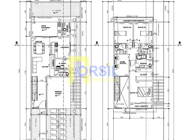 Sobrado com 176m² 3 quartos e 1 banheiro, à venda, no bairro Porteira Preta em Mogi das Cruzes