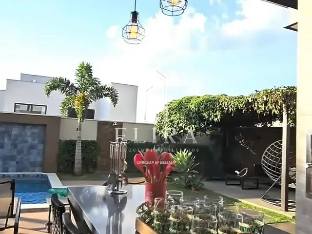 Sobrado com 465m² 3 quartos e 5 banheiros, à venda, no bairro Condomínio Fazenda Santa Lúcia em Americana