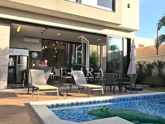 Sobrado com 465m² 3 quartos e 5 banheiros, à venda, no bairro Condomínio Fazenda Santa Lúcia em Americana