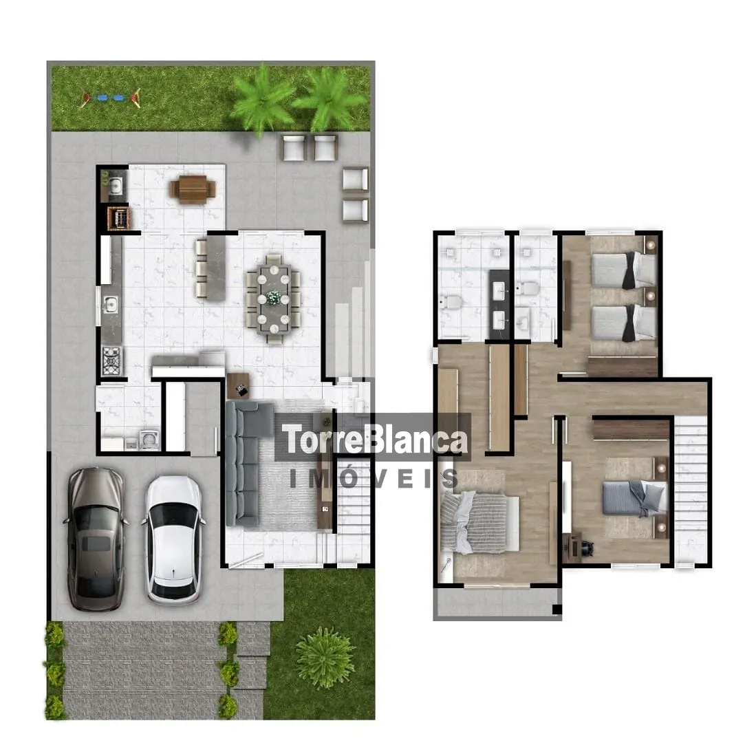 Sobrado, 3 quartos, 178 m² - Foto 3