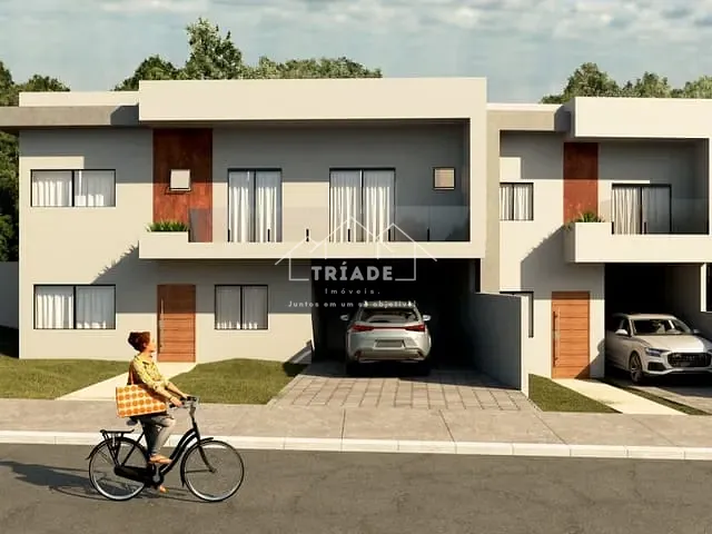 Sobrado 3 quartos e 2 banheiros, à venda, no bairro Costeira em Araucária