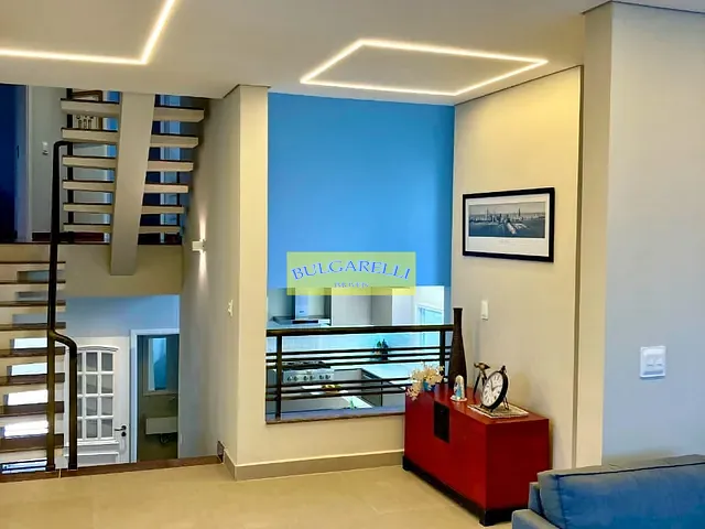 Sobrado com 510m² 4 quartos e 6 banheiros, à venda, no bairro Portal do Paraíso II em Jundiaí
