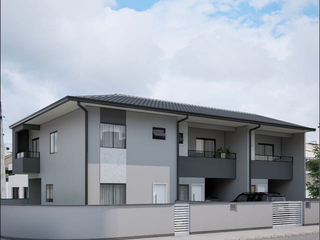 Foto do Sobrado - Maravilhosos sobrados de 2 e 3 dormitórios no Loteamento Parque das Palmeiras em São José. Ligue e agende uma visita! | Michelli Lima da Silva