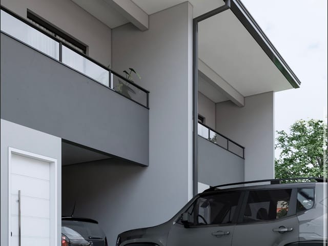 Foto do Sobrado - Maravilhosos sobrados de 2 e 3 dormitórios no Loteamento Parque das Palmeiras em São José. Ligue e agende uma visita! | Michelli Lima da Silva