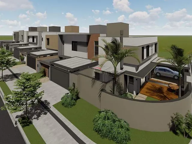 Sobrado com 180m² 3 quartos e 4 banheiros, à venda, no bairro Jardim Burle Marx em Londrina