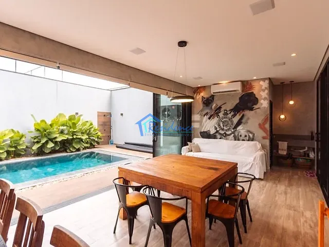 Sobrado com 360m² 3 quartos e 5 banheiros, à venda, no bairro Residencial Beira da Mata em Indaiatuba