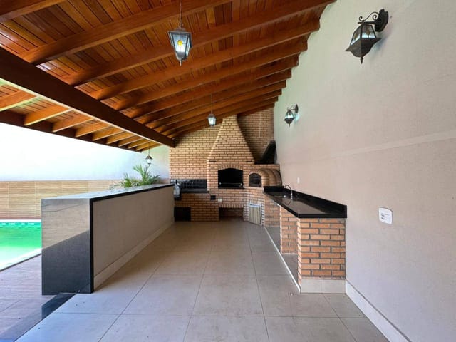 Foto do Sobrado - Sobrado moderno e espaçoso com área de lazer completa à venda, Jardim Paulistano, Americana, SP | Eliete Santos  | Corretora de Imóveis - CRECI 234363F