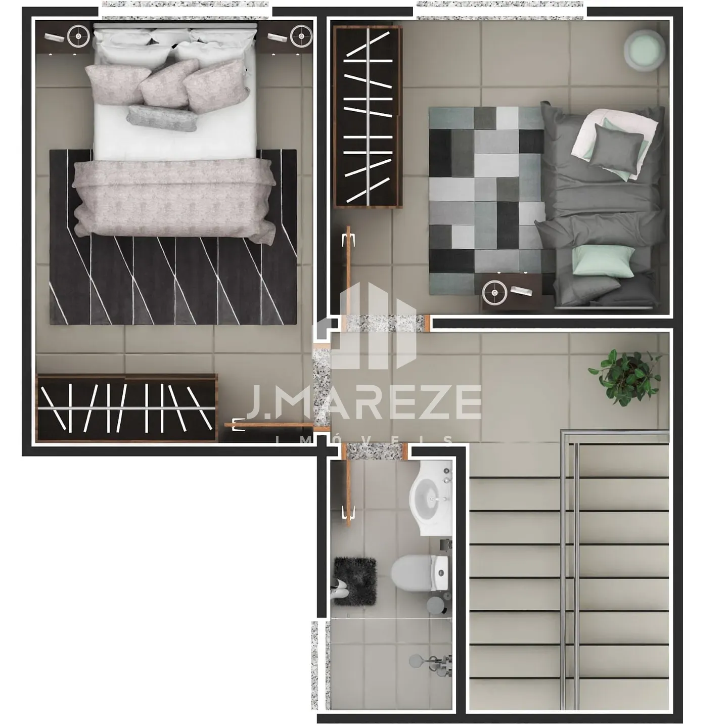 Sobrado, 2 quartos, 81 m² - Foto 16