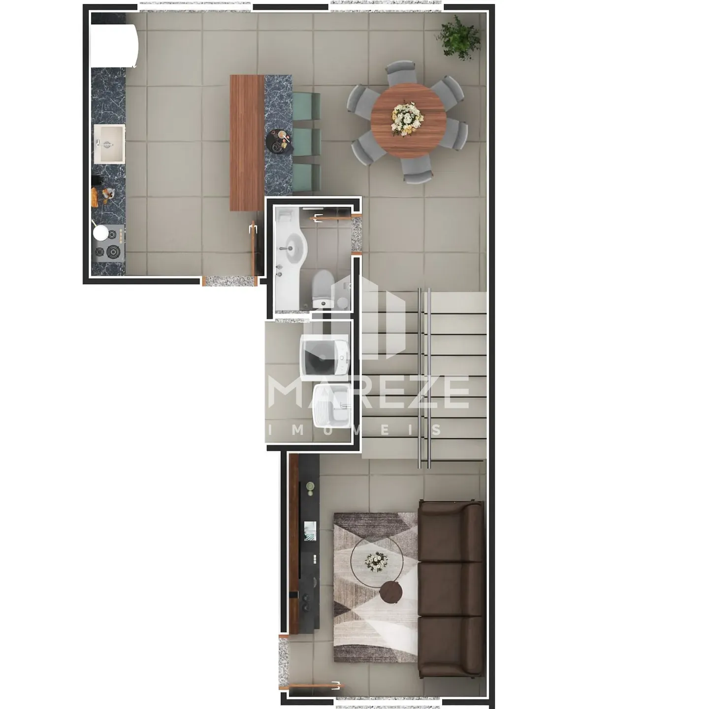 Sobrado, 2 quartos, 81 m² - Foto 15
