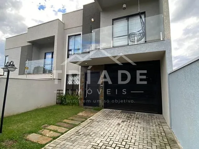 Sobrado 3 quartos e 2 banheiros, à venda, no bairro Costeira em Araucária