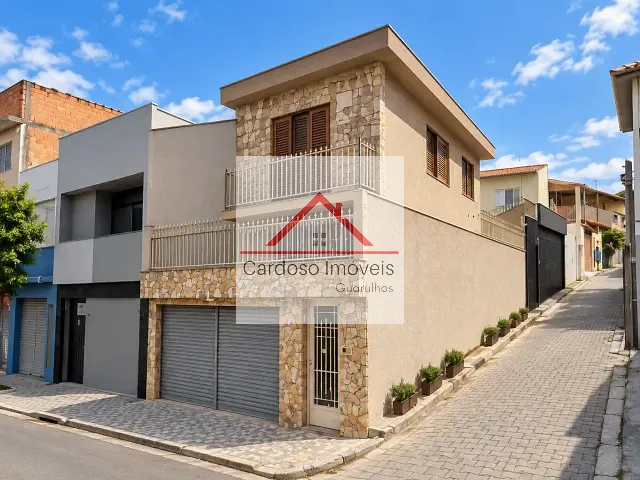Sobrado com 141m², à venda, no bairro Jardim Rosa de Franca em Guarulhos