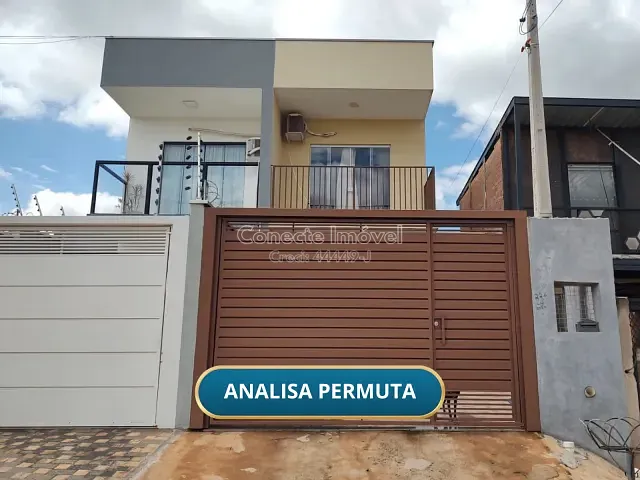 Sobrado com 126m² 2 quartos e 3 banheiros, à venda, no bairro Residencial Reserva da Barra em Jaguariúna