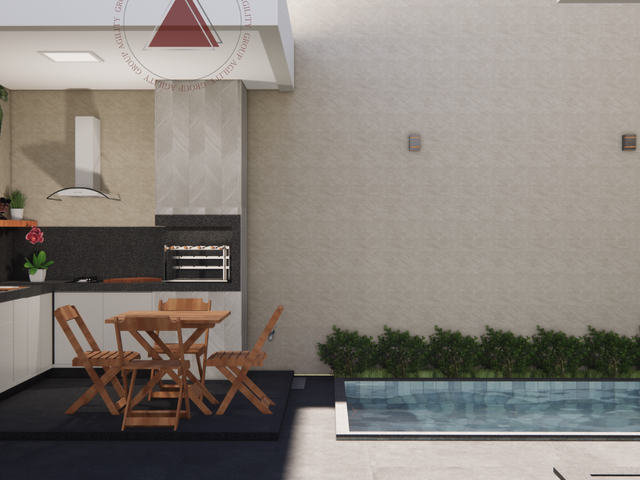 Sobrado com 250m² 3 quartos e 3 banheiros, à venda, no bairro Esplanada Primo Meneghetti II em Franca