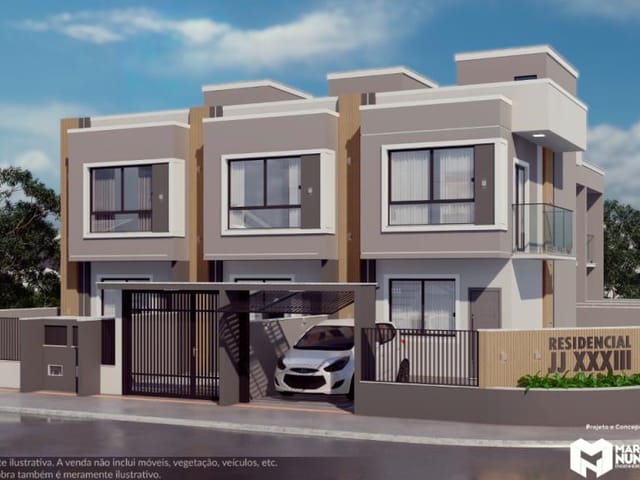 Foto do Sobrado - Sobrado à venda 2 Quartos, 2 Suites, 66.17M², Bosque da Mata, Tijucas - SC | RESIDENCIAL JJ XXXIII | ATO CONSULTORIA IMOBILIARIA