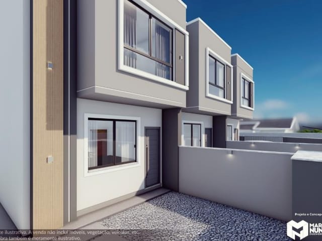 Foto do Sobrado - Sobrado à venda 2 Quartos, 2 Suites, 66.17M², Bosque da Mata, Tijucas - SC | RESIDENCIAL JJ XXXIII | ATO CONSULTORIA IMOBILIARIA