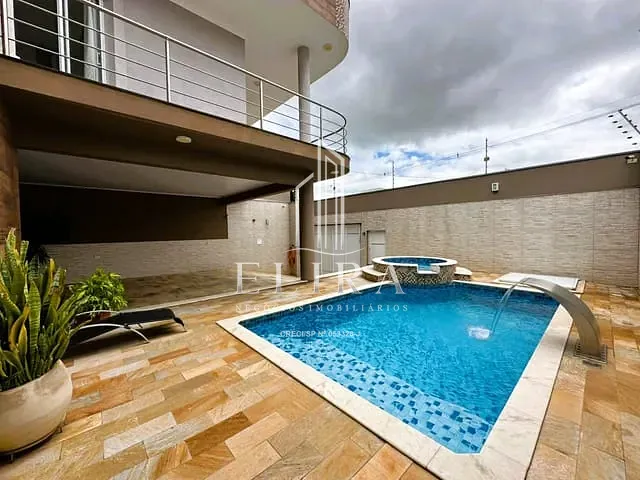 Sobrado com 300m² 3 quartos e 5 banheiros, à venda, no bairro Terras de Santa Bárbara em Santa Bárbara D'Oeste
