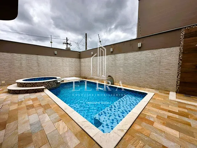 Sobrado com 300m² 3 quartos e 5 banheiros, à venda, no bairro Terras de Santa Bárbara em Santa Bárbara D'Oeste