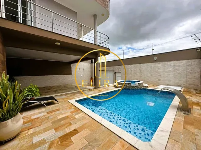 Sobrado com 300m² 3 quartos e 5 banheiros, à venda, no bairro Terras de Santa Bárbara em Santa Bárbara D'Oeste