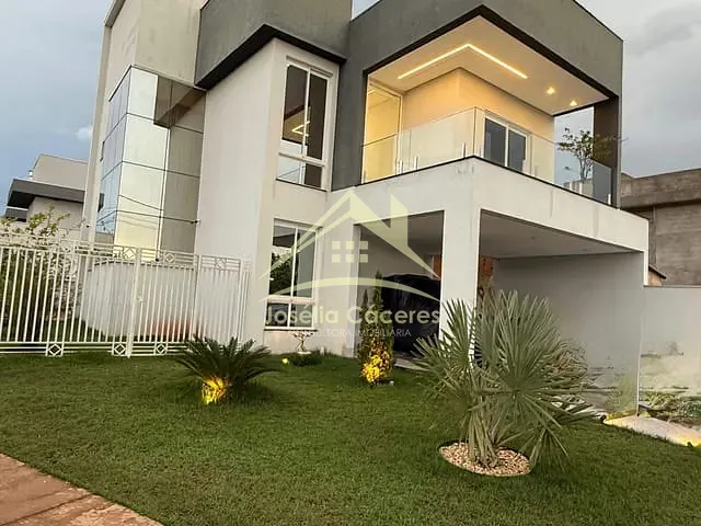 Sobrado com 375m² 3 quartos e 4 banheiros, à venda, no bairro Condomínio Belvedere II em Cuiabá
