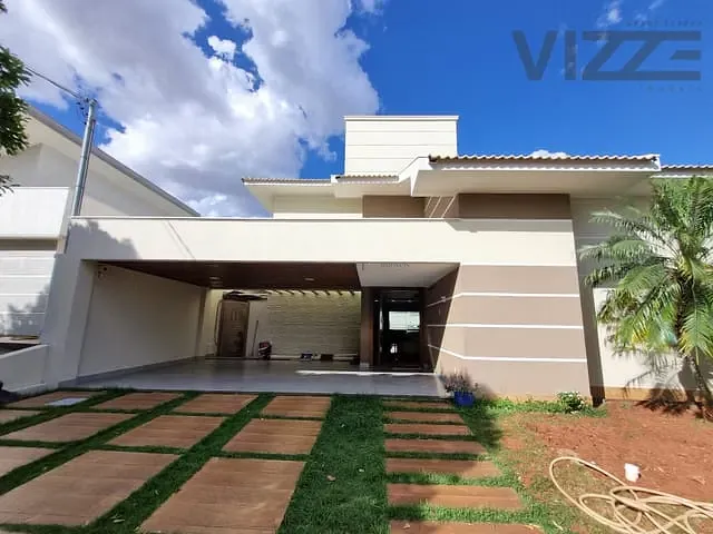 Sobrado com 334m² 4 quartos e 5 banheiros, à venda, no bairro Residencial Villas Park em Campo Grande