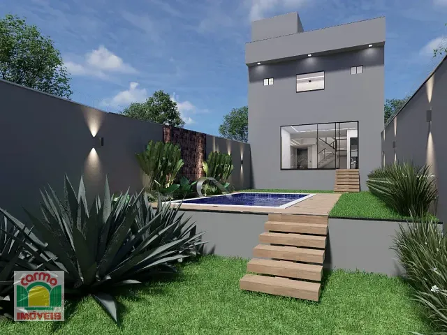 Sobrado com 315m² 3 quartos e 4 banheiros, à venda, no bairro Antônio Fernandes em Anápolis