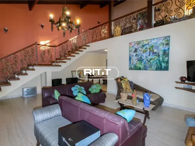 Sobrado com 455m² 4 quartos e 5 banheiros, à venda, no bairro Loteamento Caminhos de São Conrado (Sousas) em Campinas