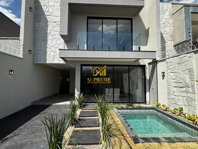 Sobrado com 153m² 3 quartos e 4 banheiros, à venda, no bairro Parque Amazônia em Goiânia