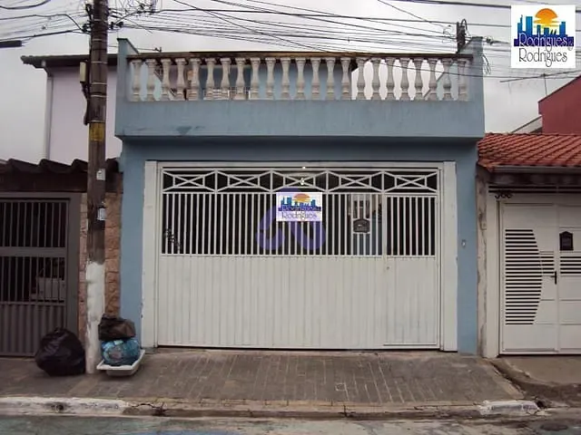 Sobrado com 125m² 3 quartos e 2 banheiros, à venda, no bairro Vila Frugoli em São Paulo