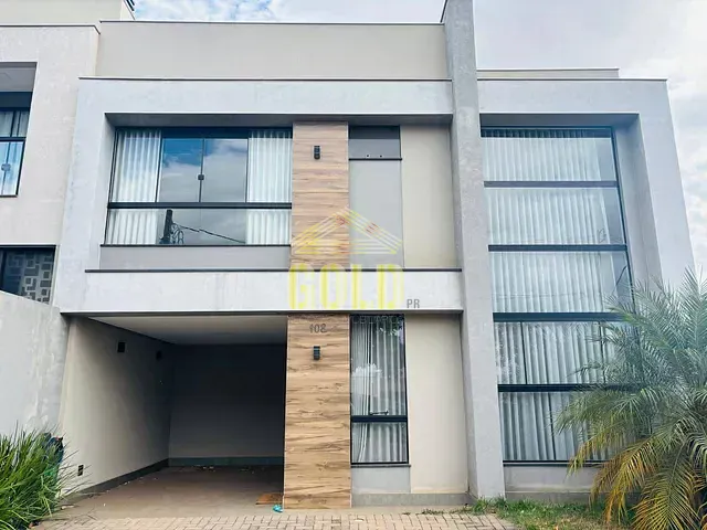 Sobrado com 132m² 3 quartos e 3 banheiros, à venda, no bairro Loteamento Morada das Flores em Cambé