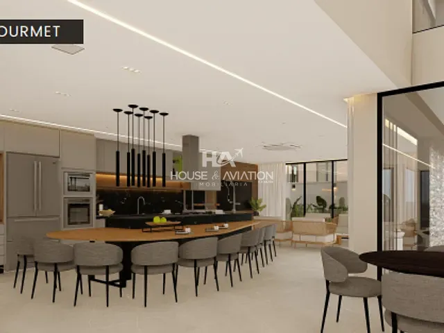 Sobrado com 406m² 5 quartos e 5 banheiros, à venda, no bairro Residencial Goiânia Golfe Clube em Goiânia