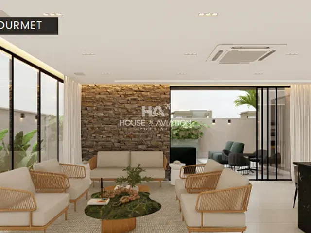 Sobrado com 406m² 5 quartos e 5 banheiros, à venda, no bairro Residencial Goiânia Golfe Clube em Goiânia