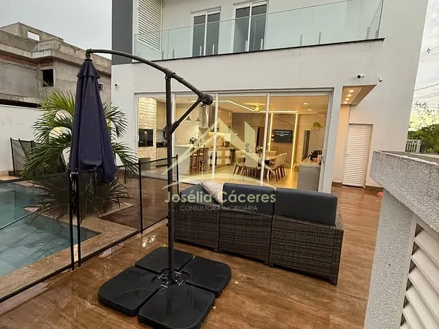 Sobrado com 375m² 3 quartos e 4 banheiros, à venda, no bairro Condomínio Belvedere II em Cuiabá