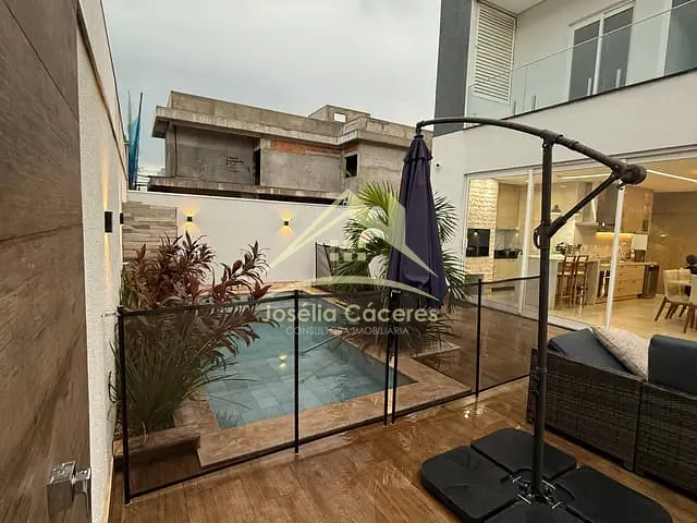Sobrado com 375m² 3 quartos e 4 banheiros, à venda, no bairro Condomínio Belvedere II em Cuiabá