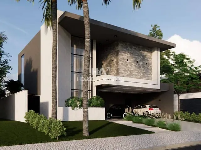 Sobrado com 406m² 5 quartos e 6 banheiros, à venda, no bairro Fazenda Vau das Pombas em Goiânia