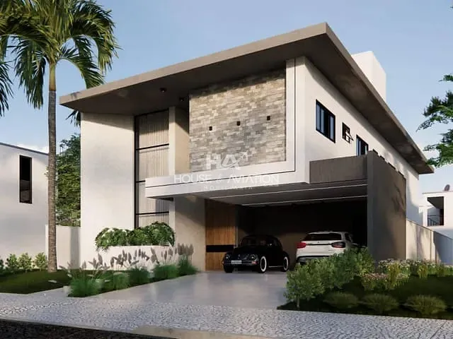 Sobrado com 406m² 5 quartos e 6 banheiros, à venda, no bairro Fazenda Vau das Pombas em Goiânia