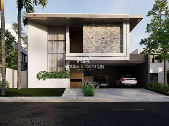 Sobrado com 406m² 5 quartos e 6 banheiros, à venda, no bairro Fazenda Vau das Pombas em Goiânia