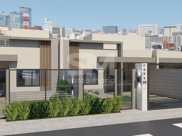 Sobrado com 129m² 3 quartos e 2 banheiros, à venda, no bairro Esplanada em Chapecó