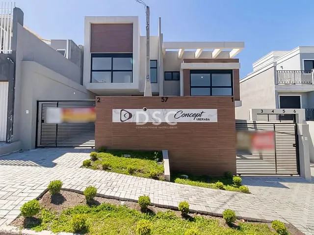 Sobrado 3 quartos e 4 banheiros, à venda, no bairro Uberaba em Curitiba