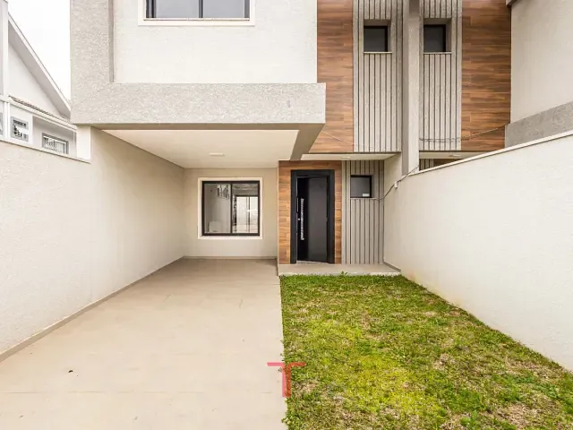 Sobrado com 125m² 3 quartos e 4 banheiros, à venda, no bairro Boqueirão em Curitiba