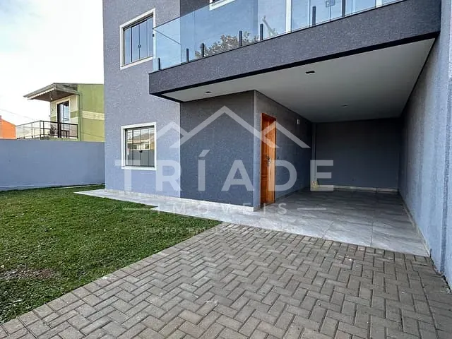 Sobrado com 167m² 3 quartos e 3 banheiros, à venda, no bairro Cachoeira em Araucária