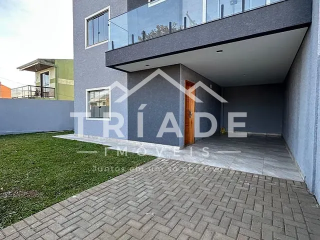 Sobrado com 167m² 3 quartos e 3 banheiros, à venda, no bairro Cachoeira em Araucária