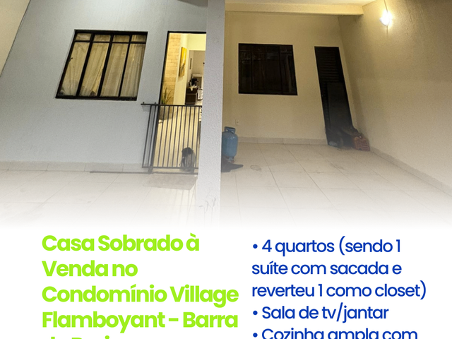Sobrado com 206m² 4 quartos e 2 banheiros, à venda, no bairro Barra do Pari em Cuiabá