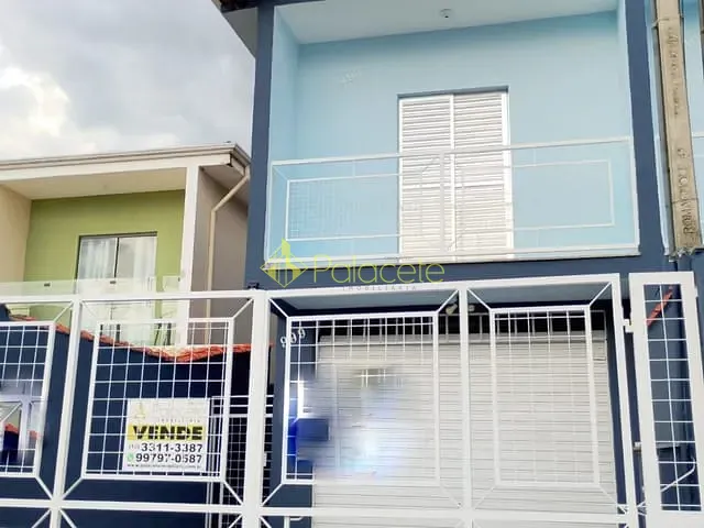 Sobrado com 125m² 2 quartos e 3 banheiros, à venda, no bairro Frei Galvão em Potim
