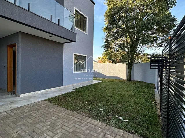 Sobrado com 177m² 3 quartos e 3 banheiros, à venda, no bairro Cachoeira em Araucária